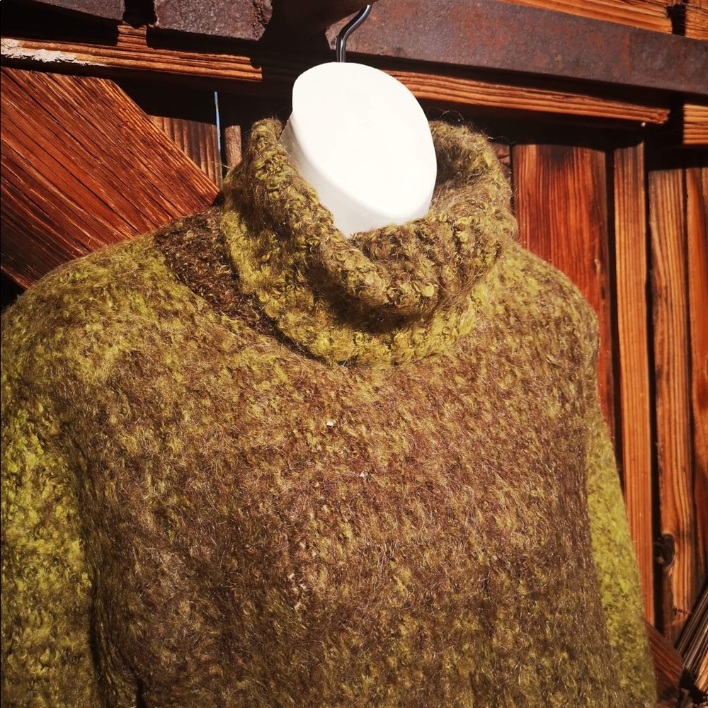 Vintage Mohair cowl neck Sweater from Paris